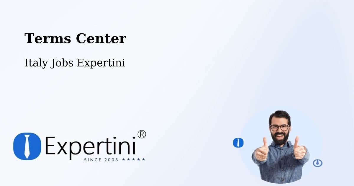Terms of Service – Beinasco - Italy Jobs Expertini